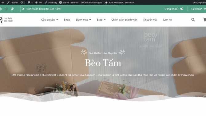 B&egrave;o Tấm Website
