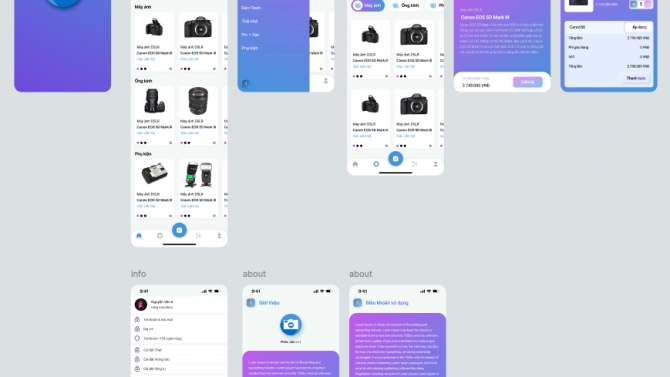 Thiết kế UI App Mobile