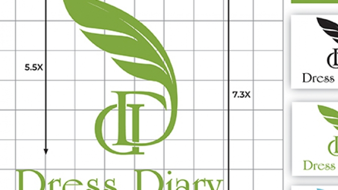 Thiết Kế logo Shop quần &aacute;o Dress Daiary