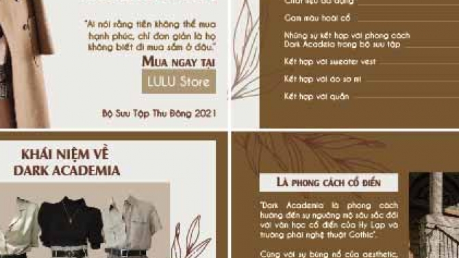Catalogue shop thời trang