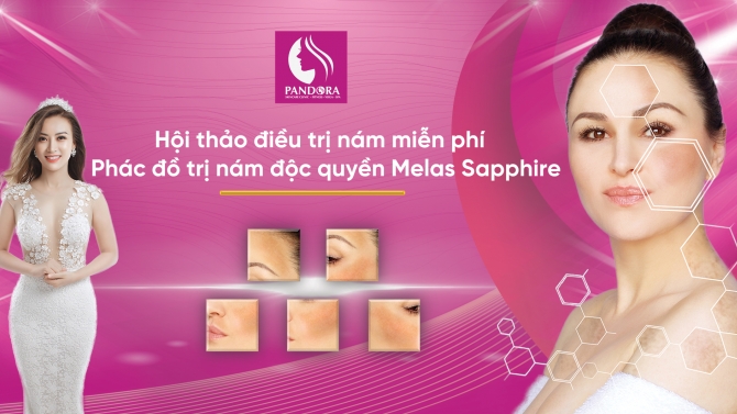 Backdrop hội thảo Viện Thẩm Mỹ Pandora