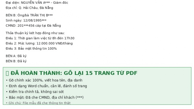 G&otilde; văn bản từ ảnh, PDF sang Word - Ch&iacute;nh x&aacute;c 100% - L&agrave;m tr&ecirc;n điện thoại