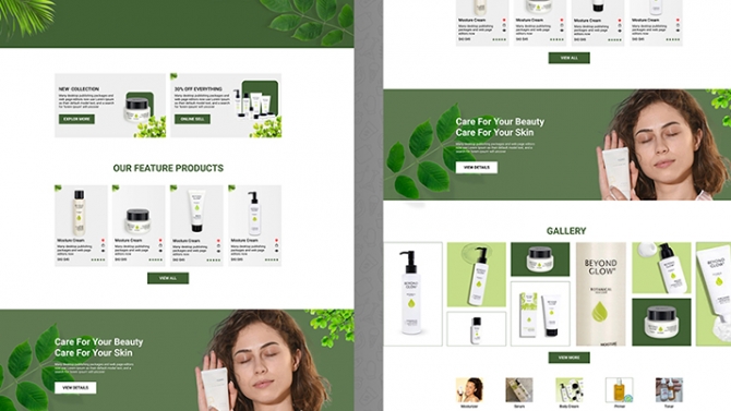 Những dự &aacute;n thiết kế Landing Page b&aacute;n h&agrave;ng
