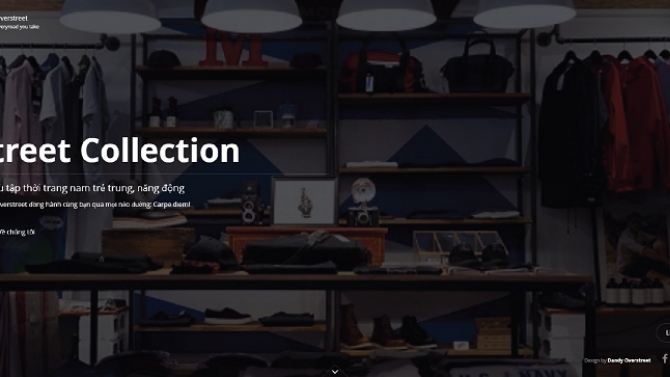 Thiết kế website b&aacute;n quần &aacute;o