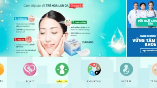 Thiết kế website nh&agrave; thuốc