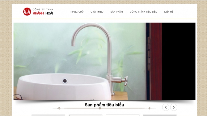 Chỉnh sửa theme cho Website thiết bị vệ sinh nghệ an