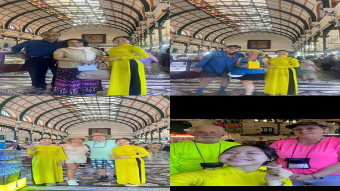 Tư vấn b&aacute;n h&agrave;ng trang sức tại cửa h&agrave;ng &ndash; Em Vietnam Jewelry