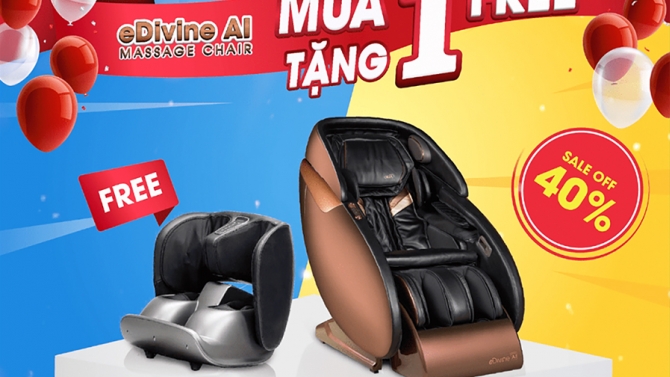 Thiết kế video slide quảng c&aacute;o Ghế Massage OKIA