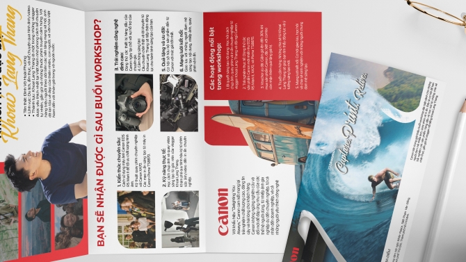CANON | Thiết kế Brochure by TOHU