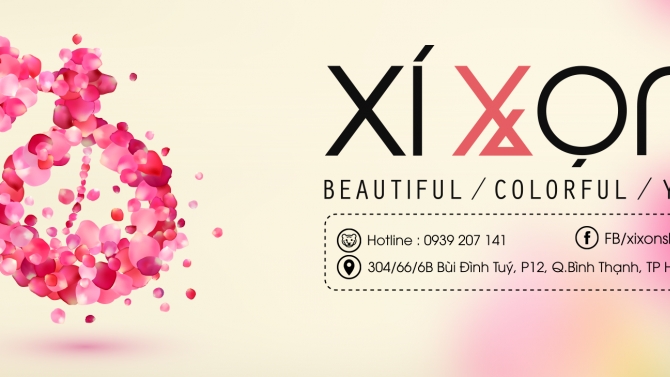 Banner shop mỹ phẩm