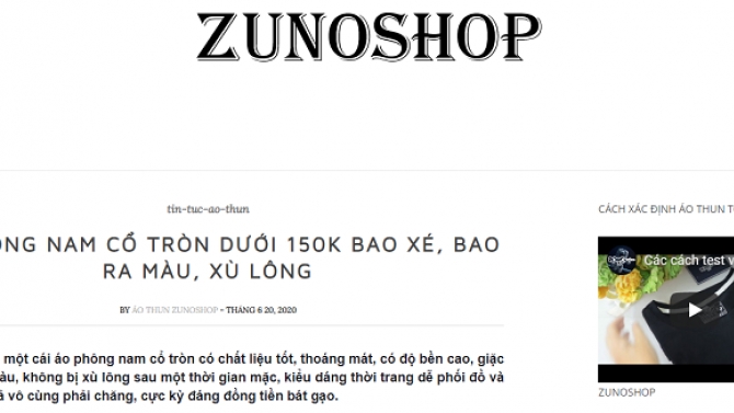 B&agrave;i Mẫu Quảng C&aacute;o &Aacute;o Thun Của T&ocirc;i.