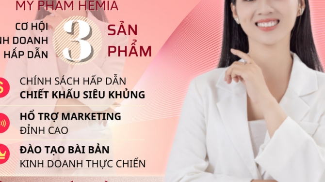 thiết kế banner tuyển sỉ mỹ phẩm