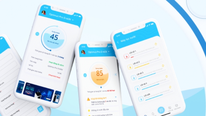 Dự &aacute;n: KAROFI 360 - ỨNG DỤNG THEO D&Otilde;I HỆ THỐNG M&Aacute;Y LỌC NƯỚC