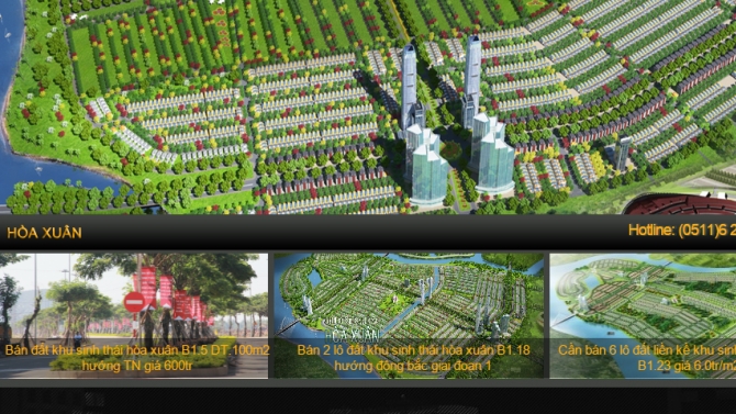 Đ&ocirc; thị sinh th&aacute;i h&ograve;a xu&acirc;n