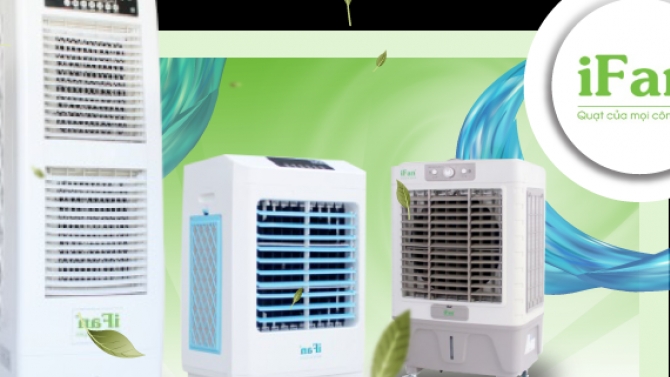 Thiết kế Website Quạt hơi nước