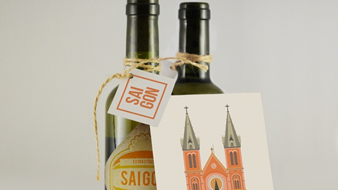 Saigon Wine Bottle