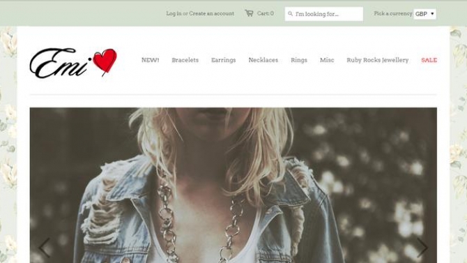 Thiết kế v&agrave; x&acirc;y dựng website Emi