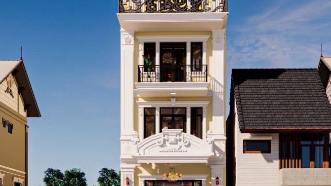 Diễn họa nh&agrave; d&acirc;n