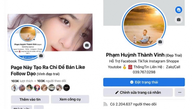 hỗ trợ tương t&aacute;c mxh , kinh nghiệm 7 năm