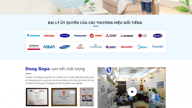 Web m&aacute;y lạnh Đ&ocirc;ng Sapa