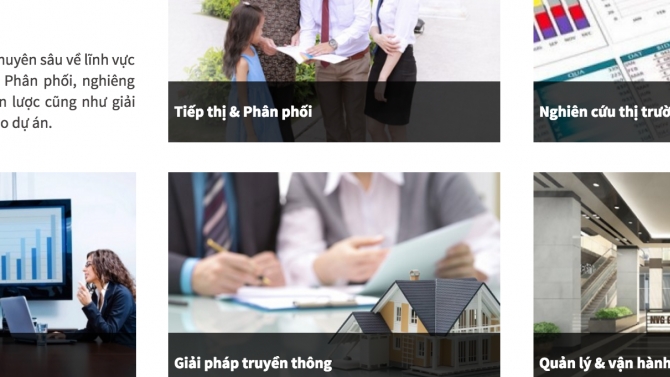 Website giới thiệu c&ocirc;ng ty