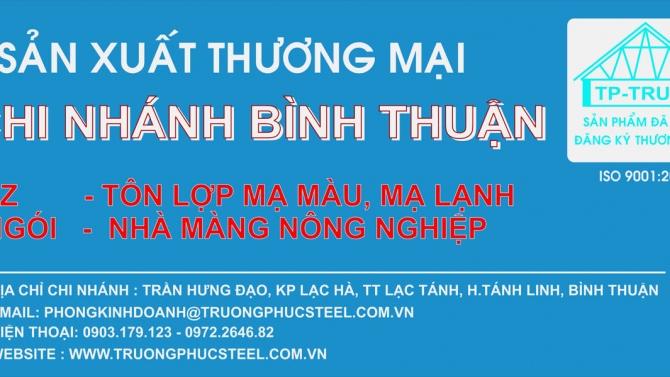 Thiết kế banner c&ocirc;ng ty Trường Ph&uacute;c