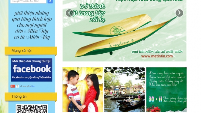 Thiết kế website Metintin