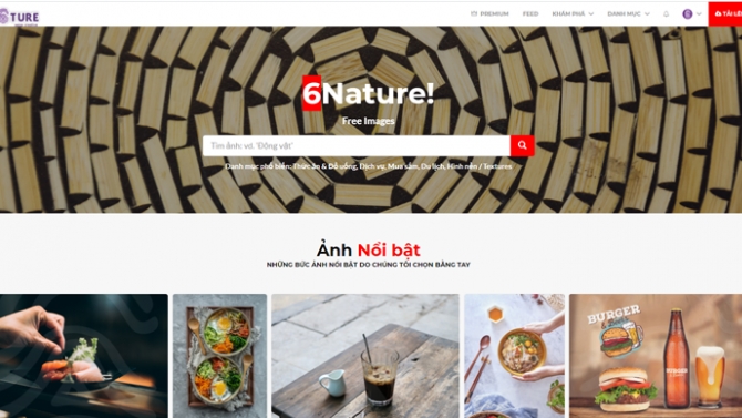 Website tải ảnh chất lượng cao