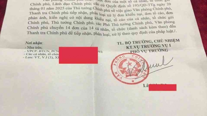 Soạn thảo văn bản kiến nghị, tố c&aacute;o gửi cơ quan Trung ương