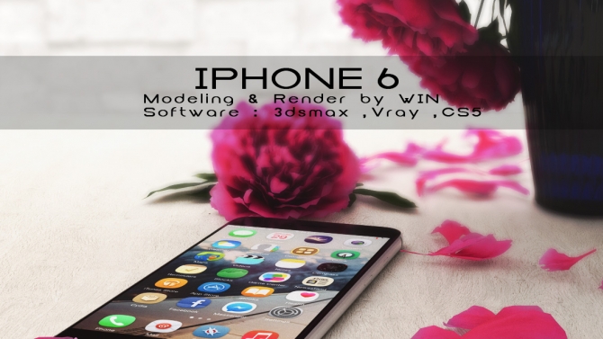 model 3d iphone 6
