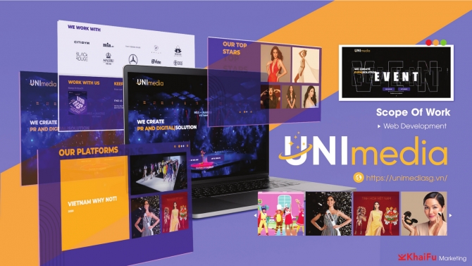 Thiết kế website Miss Universe 2022