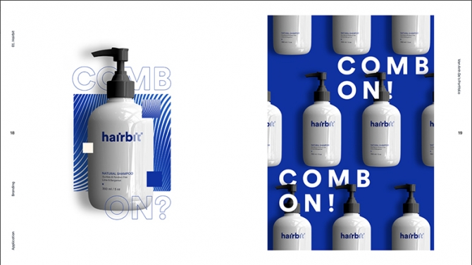 Hairbit - Nhận diện thương hiệu
