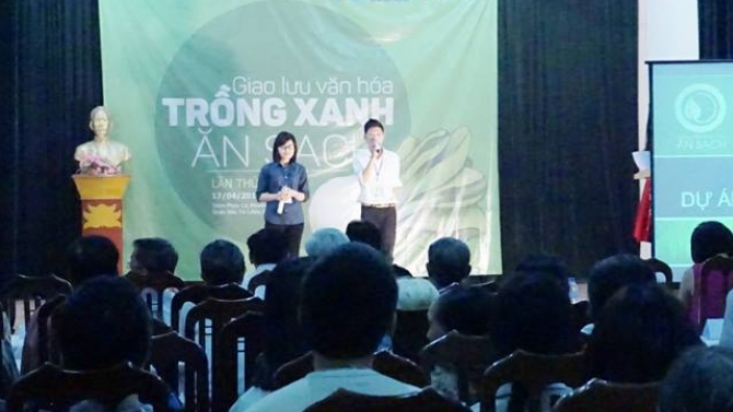 Tổ chức sự kiện "Giao lưu văn h&oacute;a Trồng Xanh Ăn Sạch"