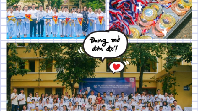 Thiết kế ấn phẩm Page CLB Taekwondo NEU