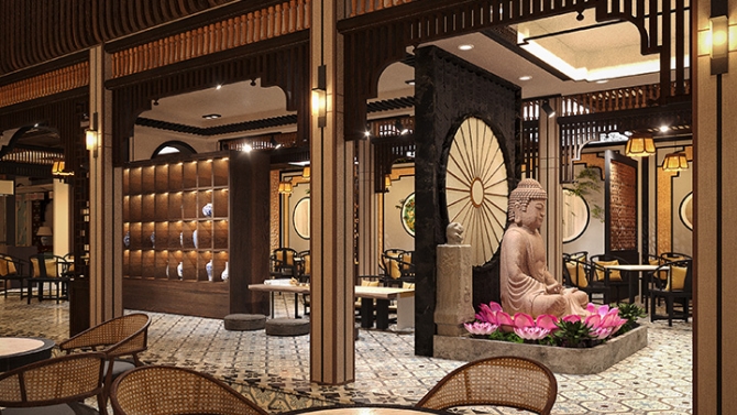 thiết kế nh&agrave; h&agrave;ng