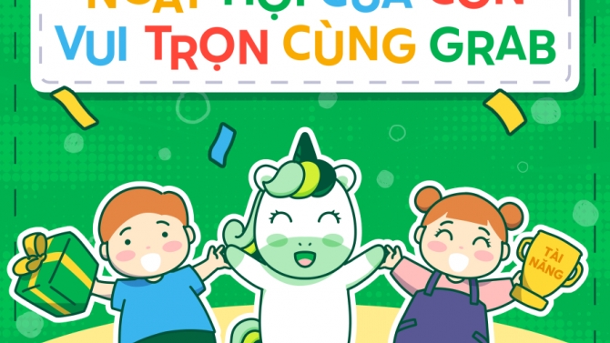 Chương tr&igrave;nh quốc tế thiếu nhi 2022 Grab