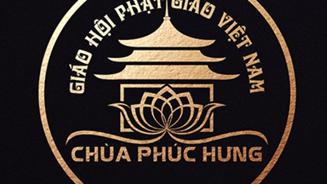 Logo Ch&ugrave;a Ph&uacute;c Hưng