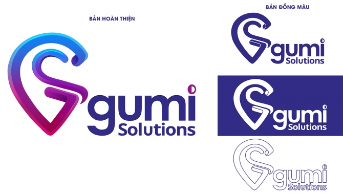 Thiết kế logo cho gumi Solutions