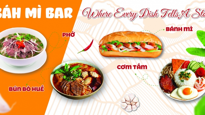 Banner Qu&aacute;n Ăn B&aacute;h M&igrave; Bar