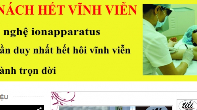 Website thẩm mỹ