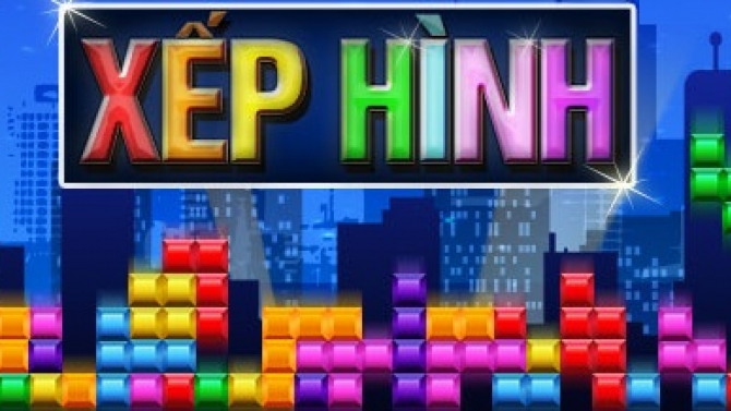 Game xếp h&igrave;nh Tetris