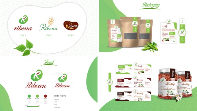 Bộ nhận diện thương hiệu Ribena