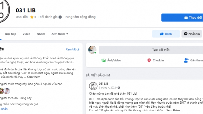 L&ecirc;n định hướng, kế hoạch v&agrave; viết nội dung cho fanpage cộng đồng 031LIB
