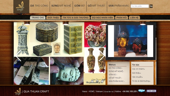 Gốm sứ mĩ nghệ Qua Thuận