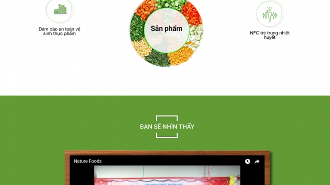 C&Ocirc;NG TY TNHH THỰC PHẨM NFC - NATURE FOODS COMPANY LIMITED