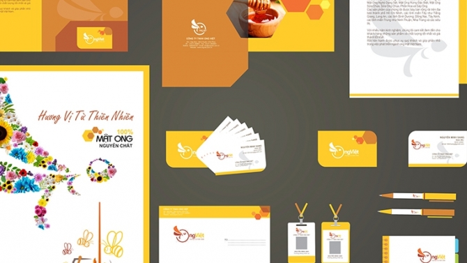 thiết kế bộ nhận diện