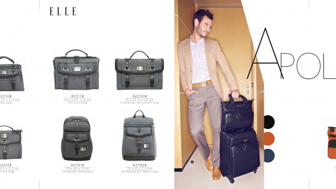 Brochure Elle luggage