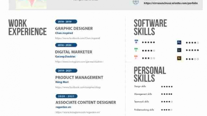 Portfolio + CV