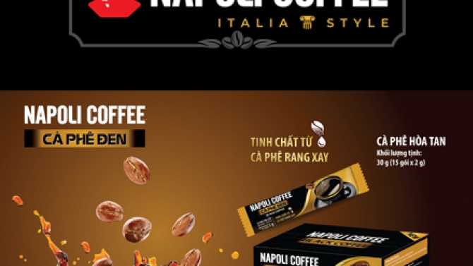 Thiết kế logo nhận diện thương hiệu Napoli Coffee