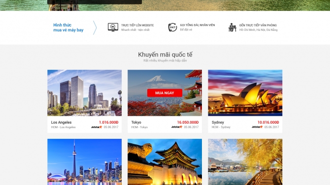 Layout website